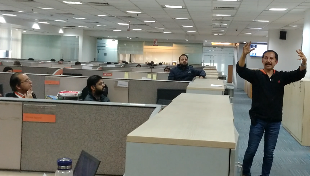 Yoga in Office